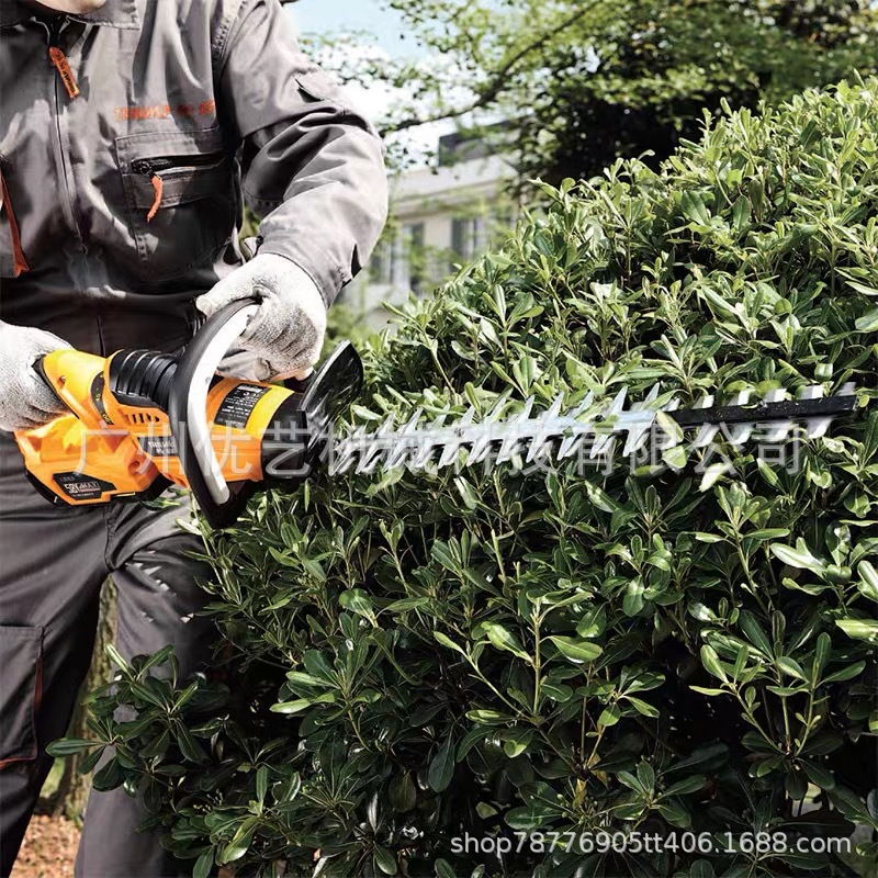 传峰58V充电式双刀绿篱机 茶园采茶修叶机TPHD5627 背包锂电池