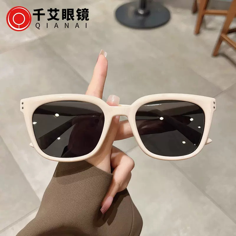 新款gm墨镜女时尚高级感街拍眼镜潮男开车防紫外线防晒太阳镜批发