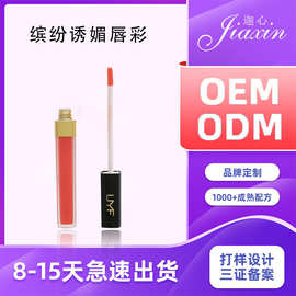 定制唇釉oem化妆品厂家odm不沾杯防水持久保湿易上色唇釉加工定制