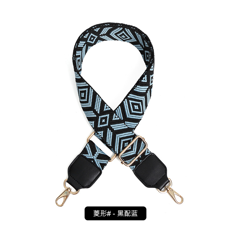 다이아몬드-검은색과 파란색