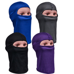 Children's thin spandex outdoor sports helmet inner lining face mask sun protection mask riding head cover