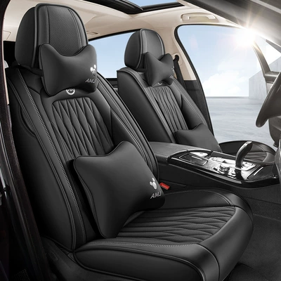 Four Seasons Pad | New All-Inclusive Diamond-Shaped Full-Leather Car