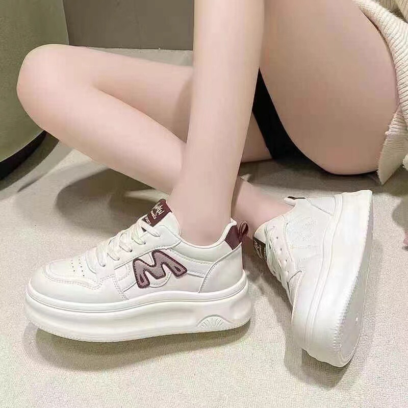 Thick bottom small white shoes women's new spring and summer factory direct sale special casual height-increasing sports board shoes student small white shoes