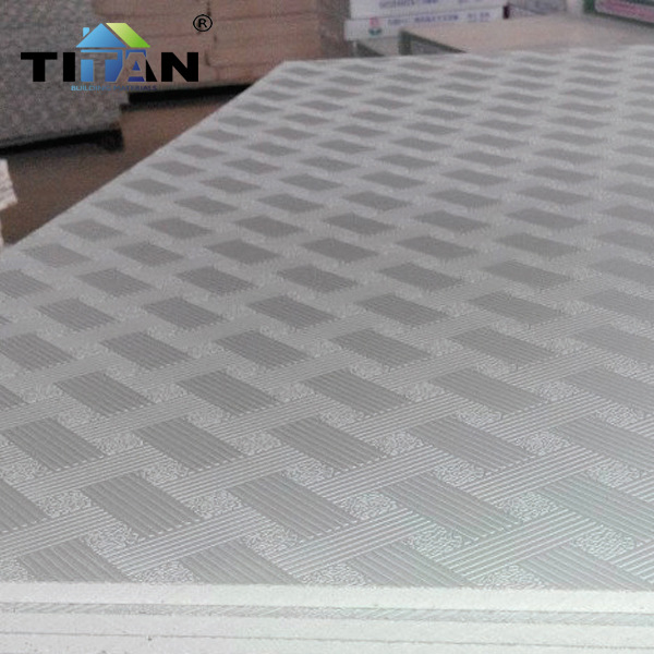 Techo de yeso Techo de yeso Techo 600*600 Techo Tablero limpio de PVC Tablero laminado