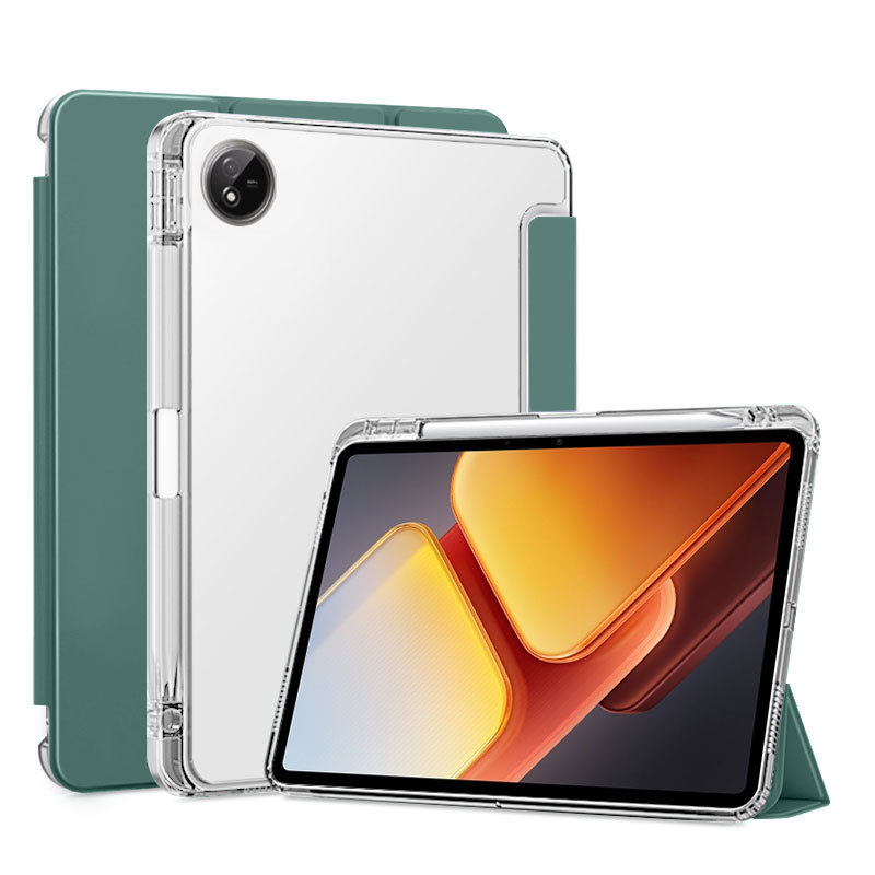iQOO Pad2 保護ケースに適した新しい磁気吸引 57.9% off ペンスロット付き 2Pro 透明つや消しソフトケース|undefined