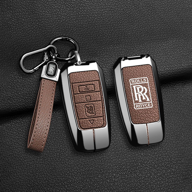 Suitable for Rolls-Royce Key Cases, High-End Cullinan, Phantom, Ghost, and Dawn Car Key Shell Covers Suitable for Rolls-Royce Key Cases, High-End Cullinan, Phantom, Ghost, and Dawn Car Key Shell Covers