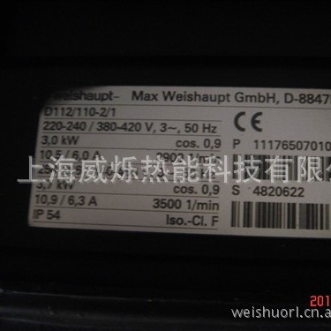 供应D112/140-2威索weishaupt电机4.8KW