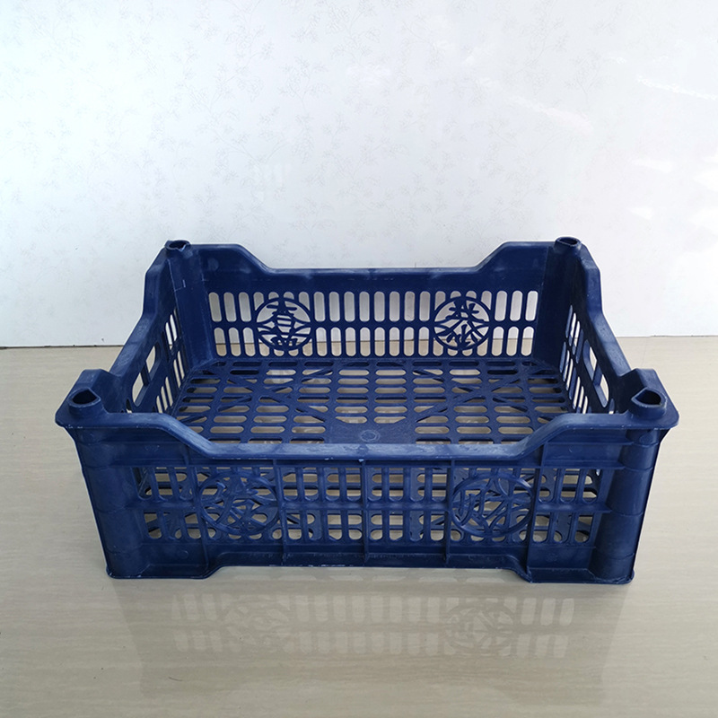 一次性塑料周转筐 塑料长方形加厚储物箱 生鲜超市蔬菜周转筐