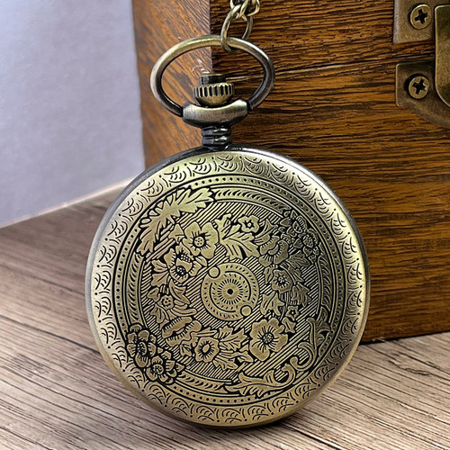 Factory direct sales classic retro Harry Potter 9 3/4 platform thin chain retro large pocket watch supply wholesale