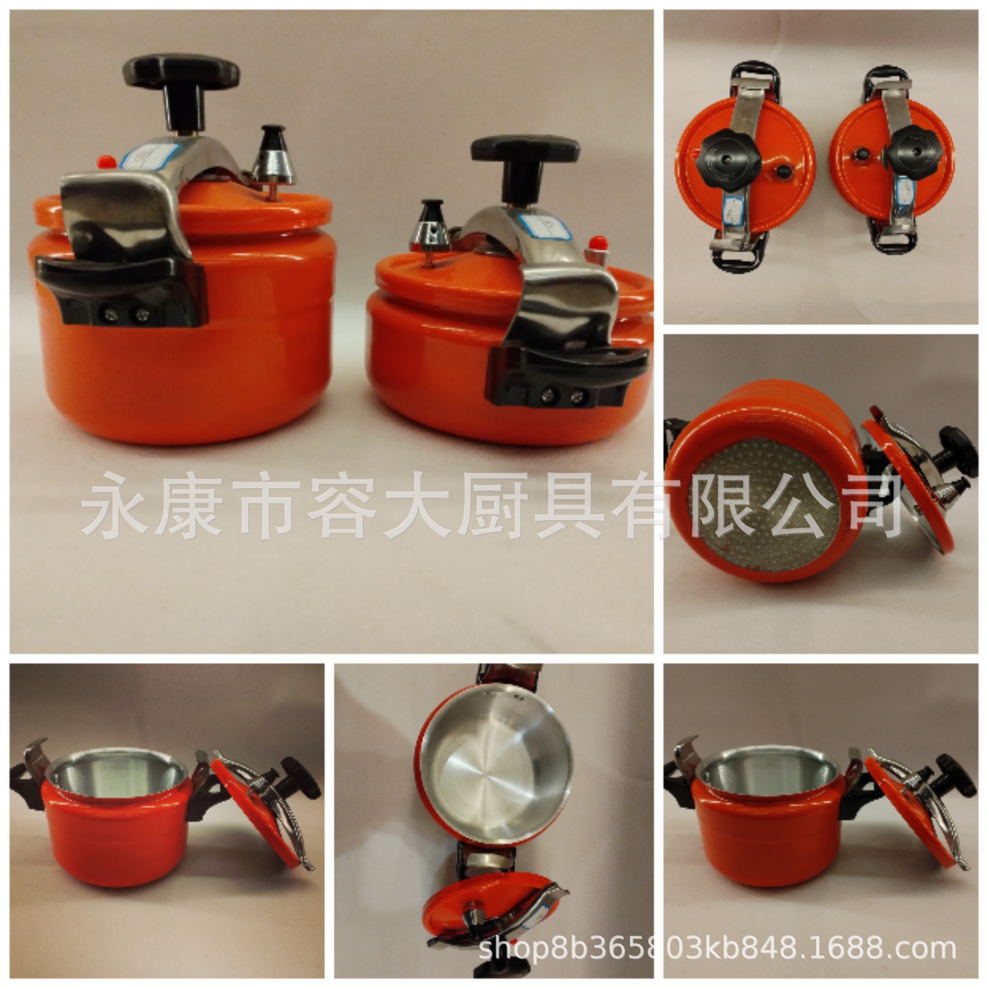 Nueva mini olla, olla a presión comercial a prueba de explosiones, cocina de inducción multifuncional, olla a presión a prueba de explosiones, cabello directo de fábrica al aire libre