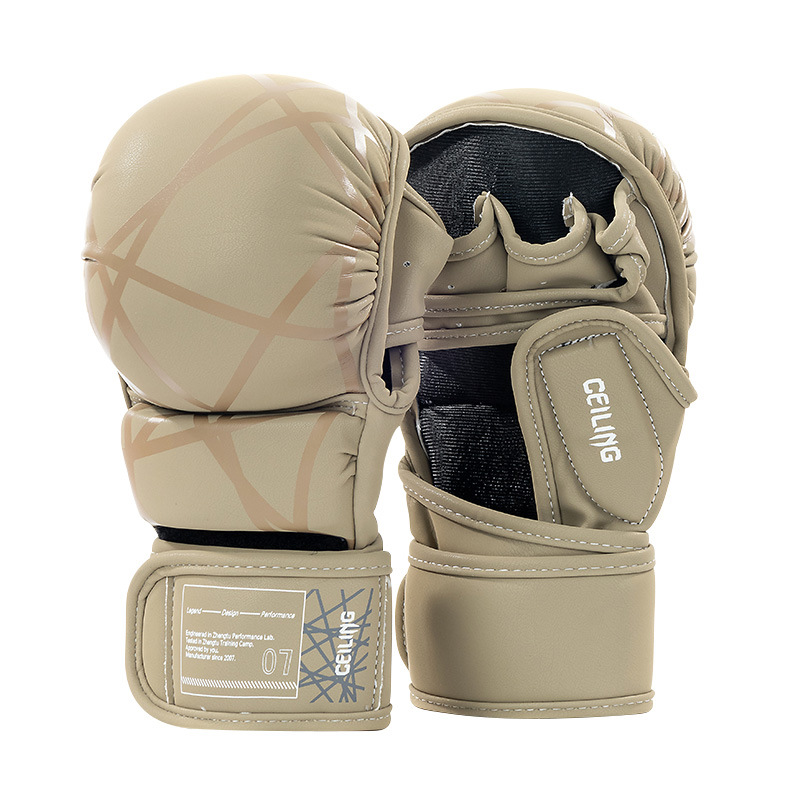 Guantes de boxeo ZTTY transfronterizos con forro interior grueso, guantes de MMA para entrenamiento de Sanda, combate y sacos de boxeo, aptos para adultos. image 21