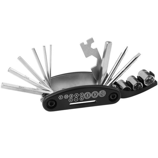 Bicycle Repair Kit Tire Repair Tool Combination/Repair Kit 15 in 16 in 1 Repair