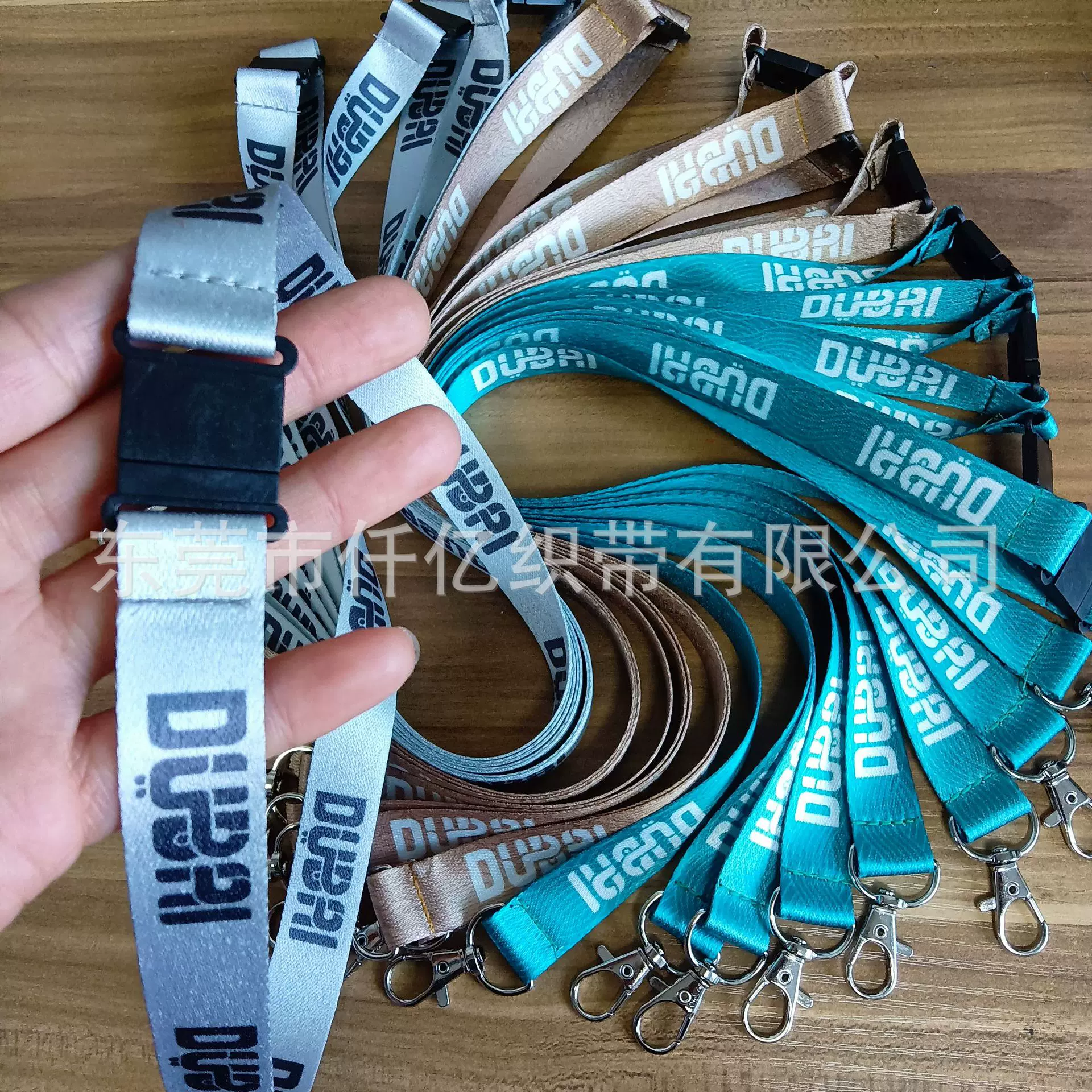厂家定制再生涤纶织带RPET环保织带箱包带可定制热转印LOGO 回收