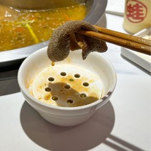 火锅店专用滤油碗陶瓷火锅过滤碗耐高温餐厅酒店专用碗餐具批发