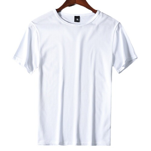 Pure Color Short Sleeve T-Shirt for Men - Summer Light Version Half-Sleeve T-Shirt for Men - Casual Loose Clothing - New Simple Men's Top