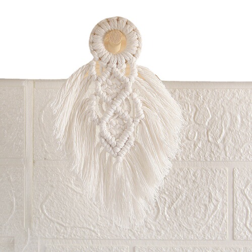 Cross-border hot selling bohemian hangings cotton rope braided wall hanging handmade tapestries home wall decorations small pendants