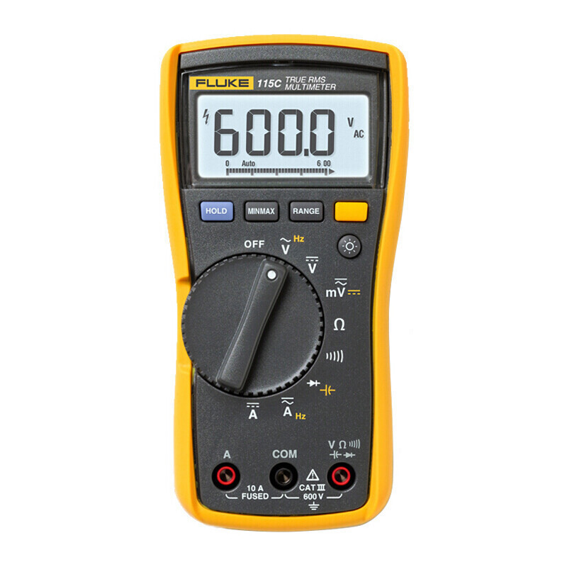 福禄克FLUKE 115C数字万用表 交直流电压电流测 f115c
