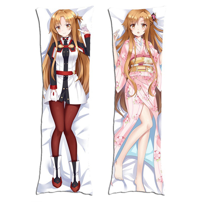 Anime Asuna Σακούλα Μαξιλαριού - Sword Art Online Μαξιλάρι Μακρύ για Παίκτες και Φανς του Anime