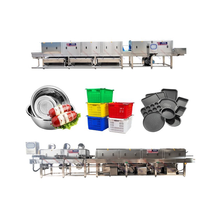 屠宰筐鸡笼子洗筐设备 和正蔬菜周转筐洗筐机 全自动周转筐清洗机