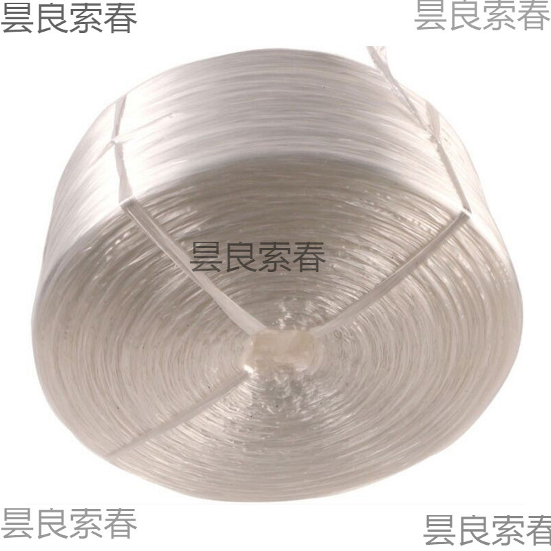 厂家直供高强度全新料捆扎绳撕裂膜打包绳 尼龙捆包装塑料绳