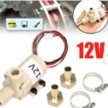 ZYW680 Alto Rendimiento de bajo ruido 4 boquilla DC sin escobillas bomba de agua de alto rendimiento DC bomba de agua