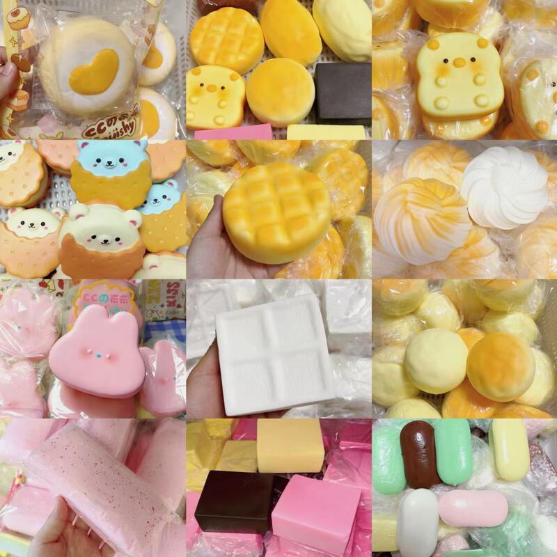 Hot-Selling Squishy Ultra-Slow Rebound Raw Dough White Bread Squishy Toy with Soft and Moist Feel, Suitable for Gift-Giving and Can Be Shipped on Behalf of Others Hot-Selling Squishy Ultra-Slow Rebound Raw Dough White Bread Squishy Toy with Soft and Moist Feel, Suitable for Gift-Giving and Can Be Shipped on Behalf of Others