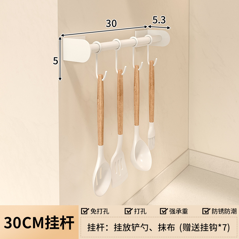 Estante en la pared de la cocina Tabique de madera maciza sin perforación Condimento Baño de almacenamiento Baño Baño Estante de pared impermeable Inodoro