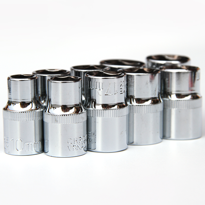Repair tool socket, tire wrench, external hexagon socket, motorcycle repair socket, large hex socket for water heaters