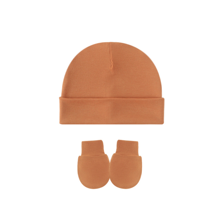 벽돌 레드 (피트 스트립 헤지 모자 장갑)