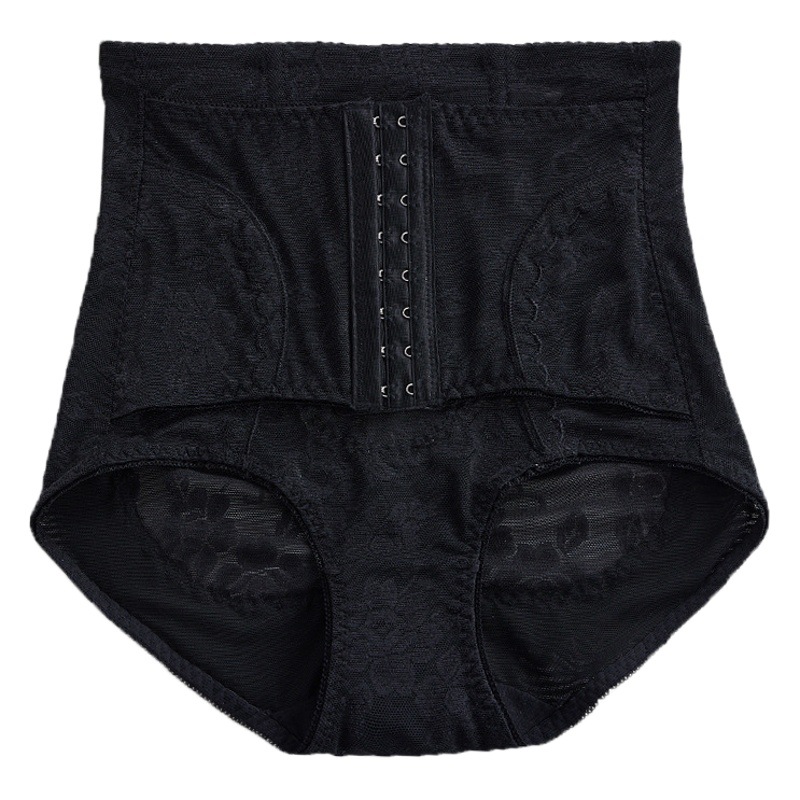 Alta cintura vientre que forma los pantalones apretado vientre sin costuras cintura que forma el cuerpo posparto fila hebilla delgada cadera levantamiento polainas