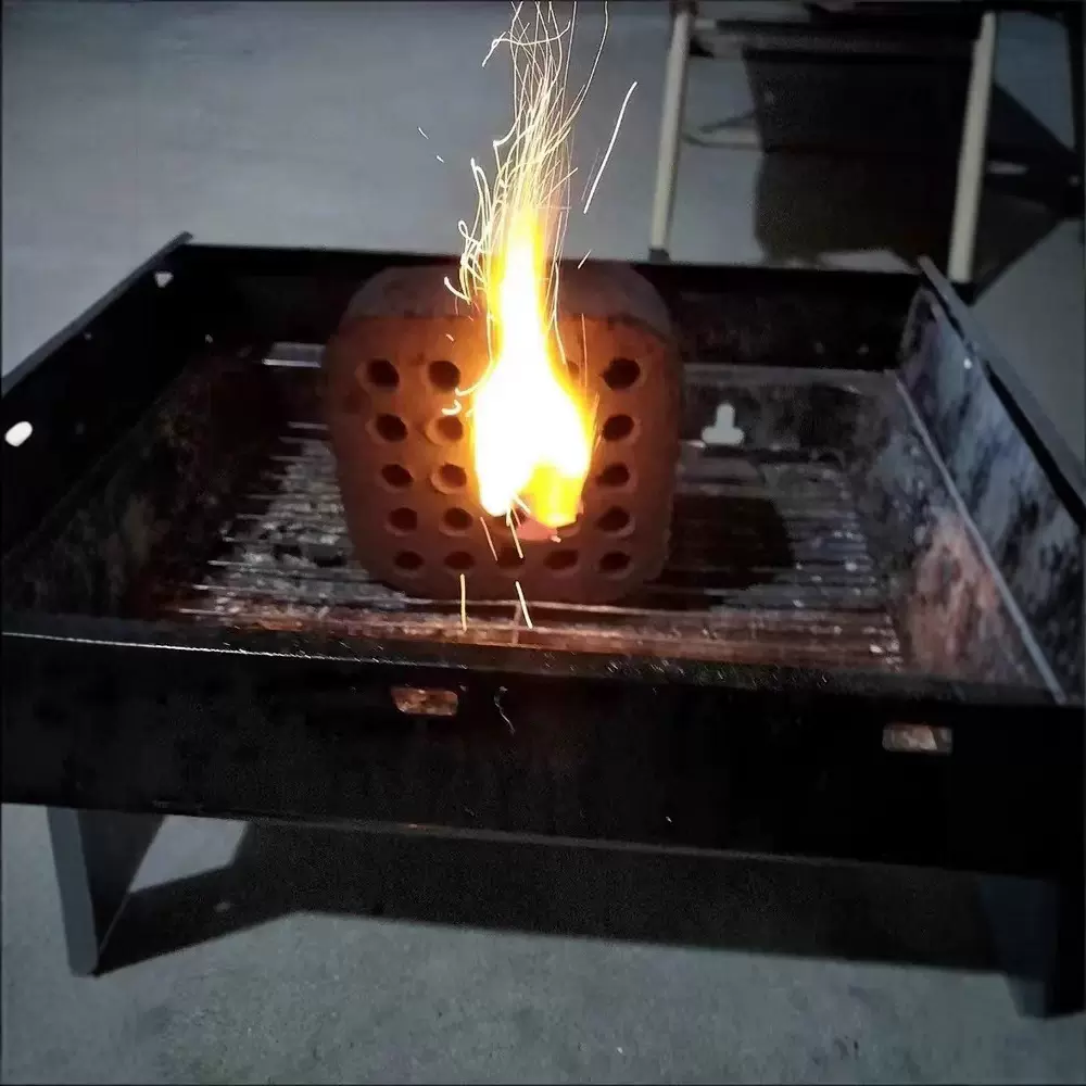 ✅速燃碳家庭烧烤用无烟碳木炭耐烧竹炭bbq户外露营引火