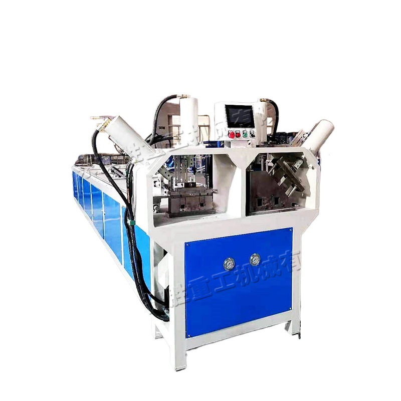 CNC automática máquina de punzonado de escritorio tubo cuadrado máquina de corte de perforación servo ángulo de metal cuadrado de acero máquina dobladora de acero