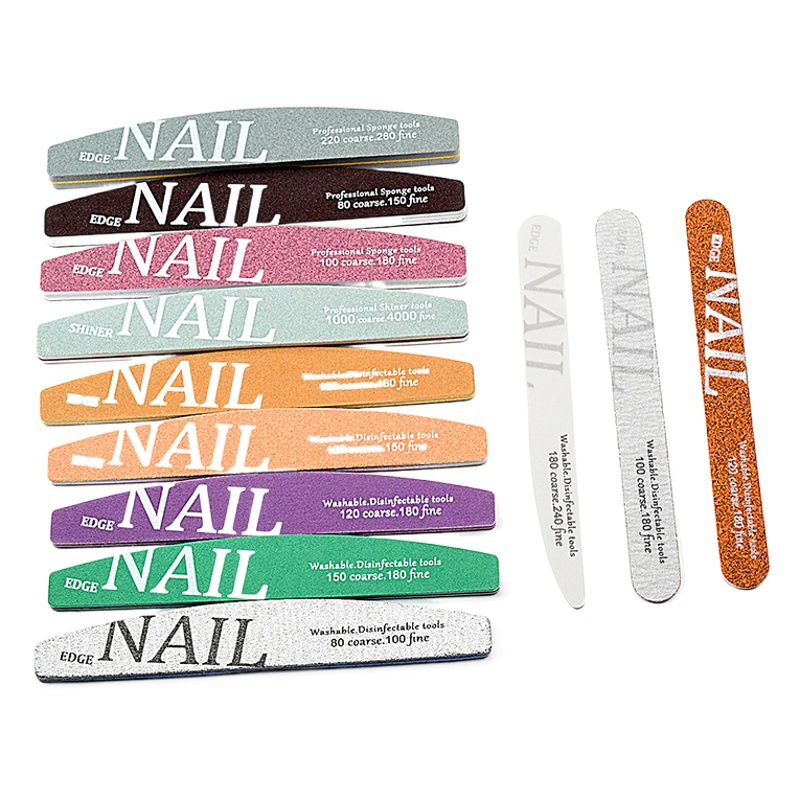 Manicure Tools Set Frosted Strips Nail Edge Frosted Strips Home Care Manicure Rubbing Strips Gifts
