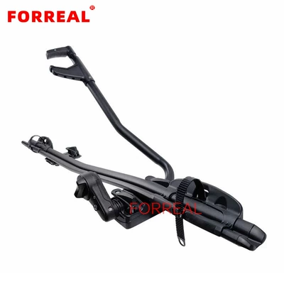 Roof bike rack car universal car crossbar mountain bike luggage rack SUV car fixed balance car (Roof rack) - black-aluminum-magnesium-bicycle-rack