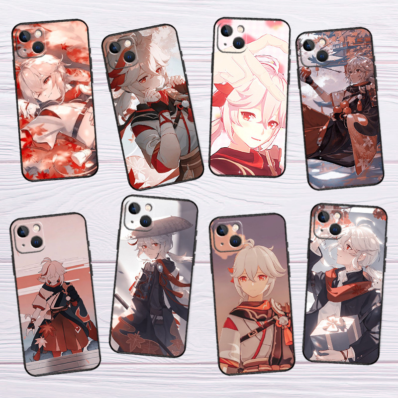 适用手机壳和花Genshin冲击游戏手机壳iPhone 13 Pro Max 12 Pro