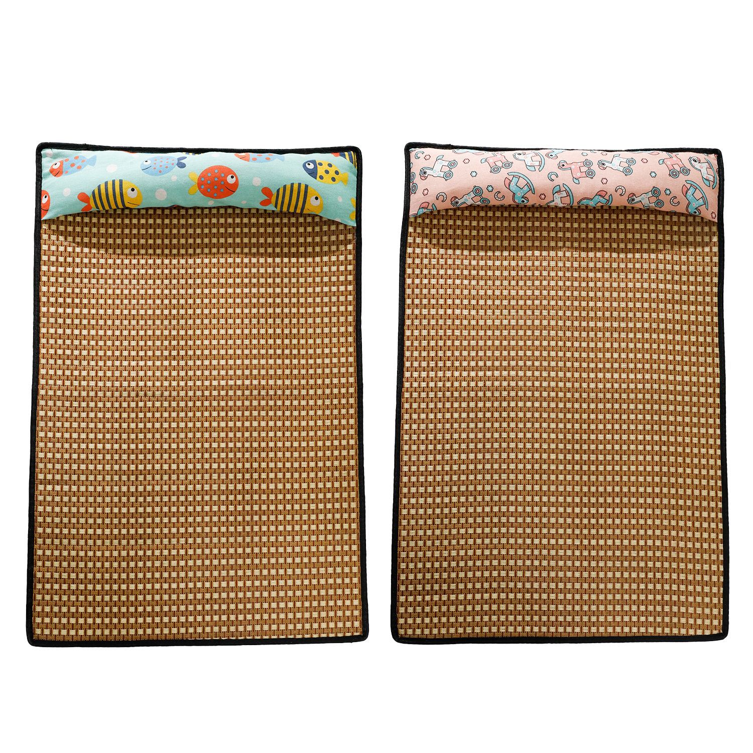 Alfombrilla de verano para mascotas Alfombrilla de verano para mascotas Alfombrilla de hielo de verano Alfombrilla de paja de celosía unilateral de poliéster Alfombrilla de hielo para mascotas para gatos