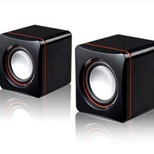 笔记本台式电脑迷你小音箱101C小方块便携式手机礼品usb小音响