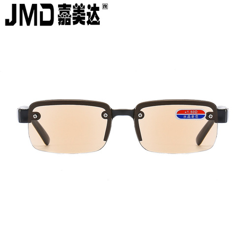 New Frameless Reading Glasses High Definition Elderly Glasses for Men and Women Retro Comfort Reading Glasses Factory Wholesale
