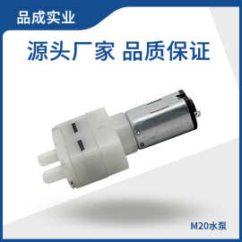 厂家批发低噪音食品级水泵 茶吧机饮水机M20电动隔膜水泵 自吸泵
