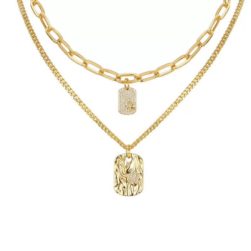 轻奢小众星辰项链女夏设计感百搭简约锁骨链ins冷淡风配饰品