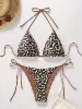 Black brown leopard print