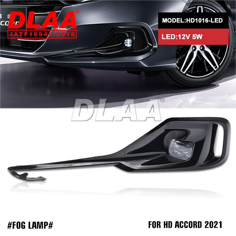Aplicable a 21 - 22 Honda Accord 10 generación Inglés Poetry Asamblea de lámpara de niebla LED lámpara de niebla delantera
