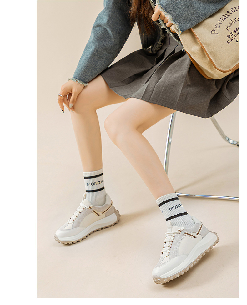 Women Running Shoes Walking Shoes Tennis Shoes Sneakers Rubber Sole Easy To Clean Cushioned Shock Absorption Footwear Sneakers_voghion.com