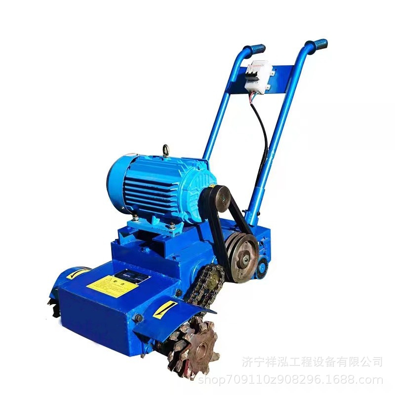 滚刀式水泥路面清渣机 26刀水泥清灰机 钢模板清灰机