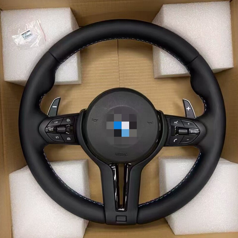 Suitable for Bmw 1234567 Series X3X5X6E70 E90 F10 F30 Modified Leather Steering Wheel Assembly