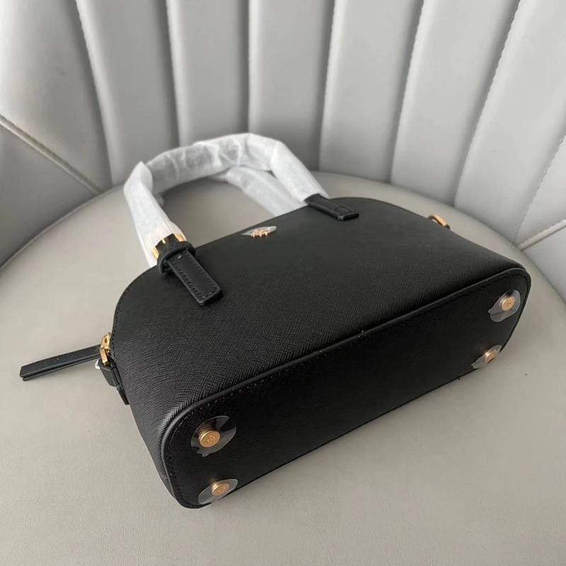 Tortyburch 新しいクラシックレトロシェルバッグファッショナブルで多用途な老眼フルプリントシングルショルダーポータブルクロスボディレディースバッグ|undefined