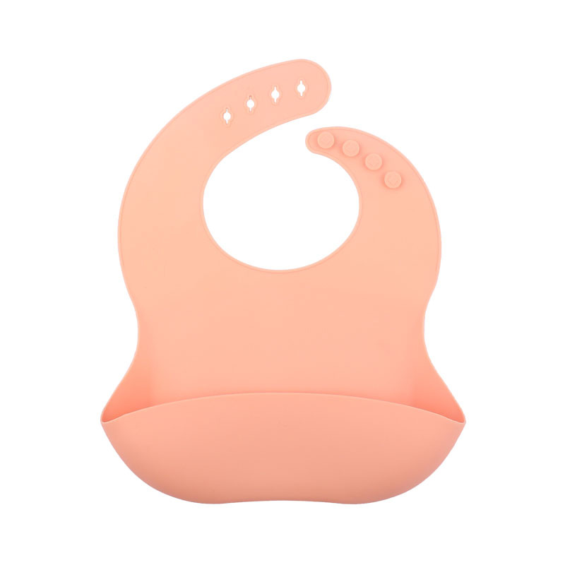 Bebé suministros babero de silicona bebé babero tridimensional bebé super suave babero impermeable babero extraíble