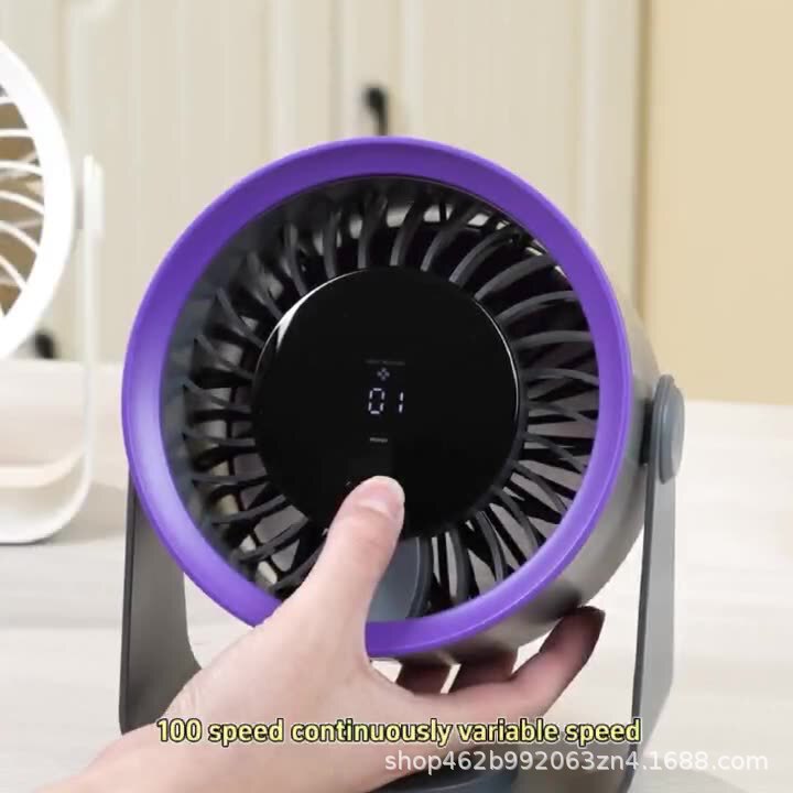 国境を越えた新しい循環ファン 100 スピード無段階可変速デスクトップファン家庭用キャンプ壁掛けファンソースメーカー|undefined