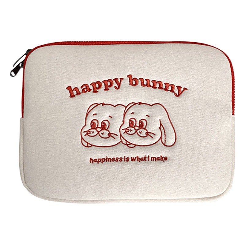 Corea del Sur Mazzzzy Happy Rabbit 13/15 pulgadas Bolsa de ordenador portátil tableta 11iPad liner bag ins