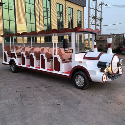 Small train sightseeing car Elektrikli qolf avtomobilləri